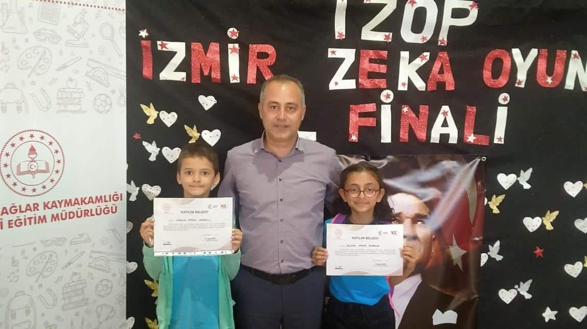 Öğrencilerimiz İZOP İzmir Zeka Oyunları İl Finalinde 